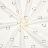 Jersey gaufré Petits ours | Poppy Fabrics – écru/brun faon,  thumbnail number 3