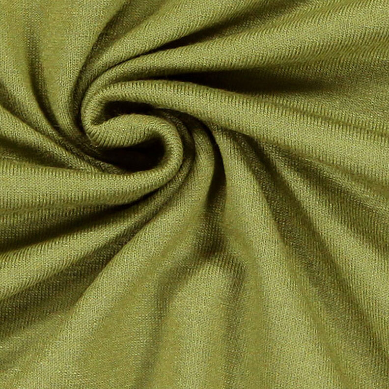 Jersey viscose Médium – olive clair,  image number 2