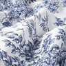 Tissu de décoration Canvas romantisme – blanc/bleu,  thumbnail number 2