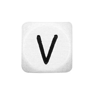Lettres alphabet en bois V – blanc | Rico Design, 