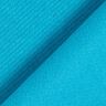 Tissu pour manteau en laine mélangée, uni – turquoise,  thumbnail number 3