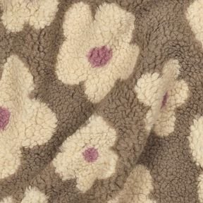 Ourson Fleurs | Poppy Fabrics &ndash; dune/beige clair, 