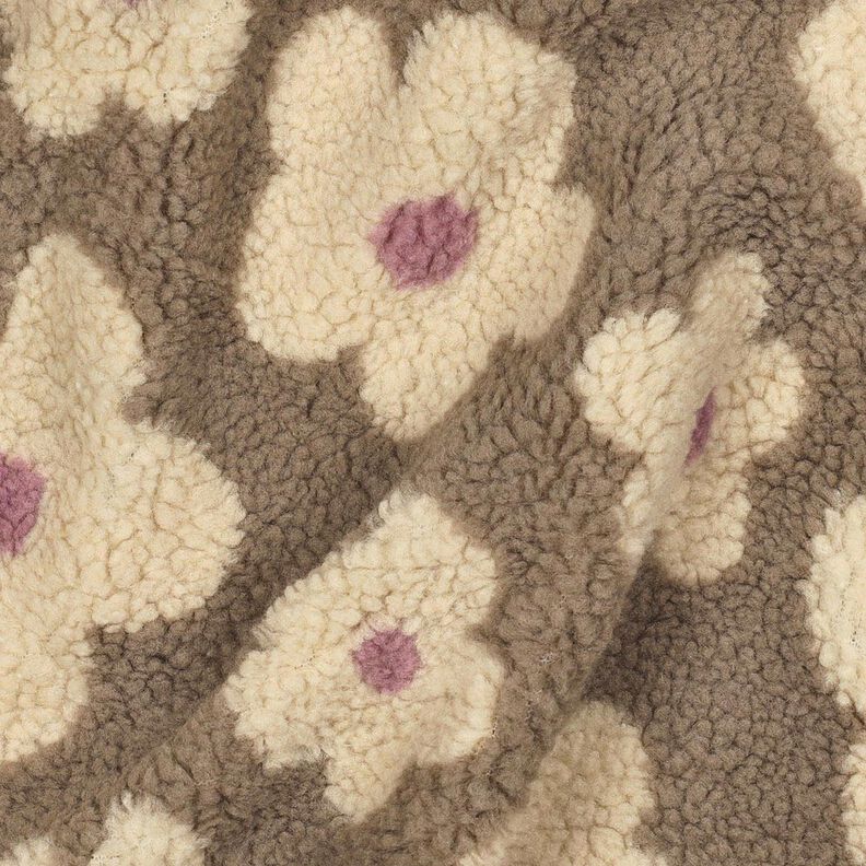 Ourson Fleurs | Poppy Fabrics &ndash; dune/beige clair,  image number 2