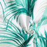 Tissu de décoration Panama Palmwedel – blanc/vert émeraude,  thumbnail number 3