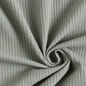 Jersey de coton gaufré uni – roseau, 