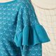 GOTS Bord-côtes coton OCEAN LOVE | Albstoffe – pétrole,  thumbnail number 6