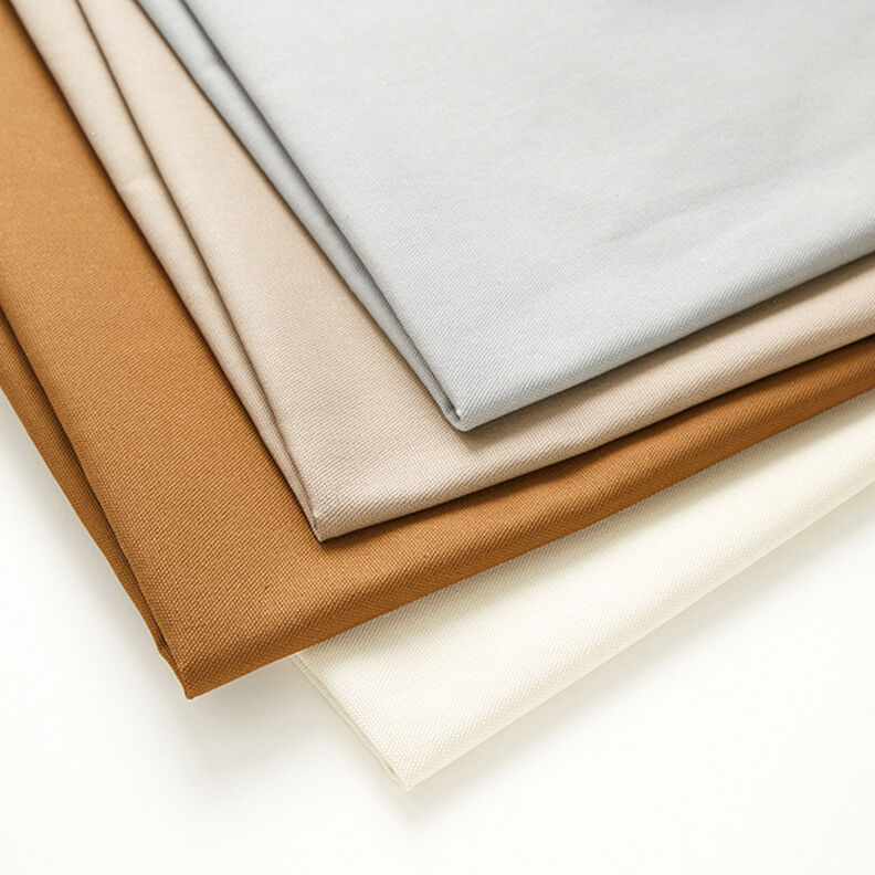 Tissu de décoration Canvas – marron clair,  image number 4