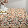 Tissu de décoration Semi-panama florale – abricot/nature,  thumbnail number 6