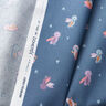 Popeline coton Bal masqué des oiseaux – gris bleu,  thumbnail number 3