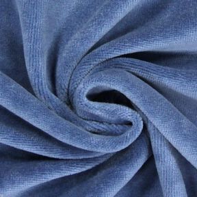 Tissu Nicki Uni – bleu acier, 