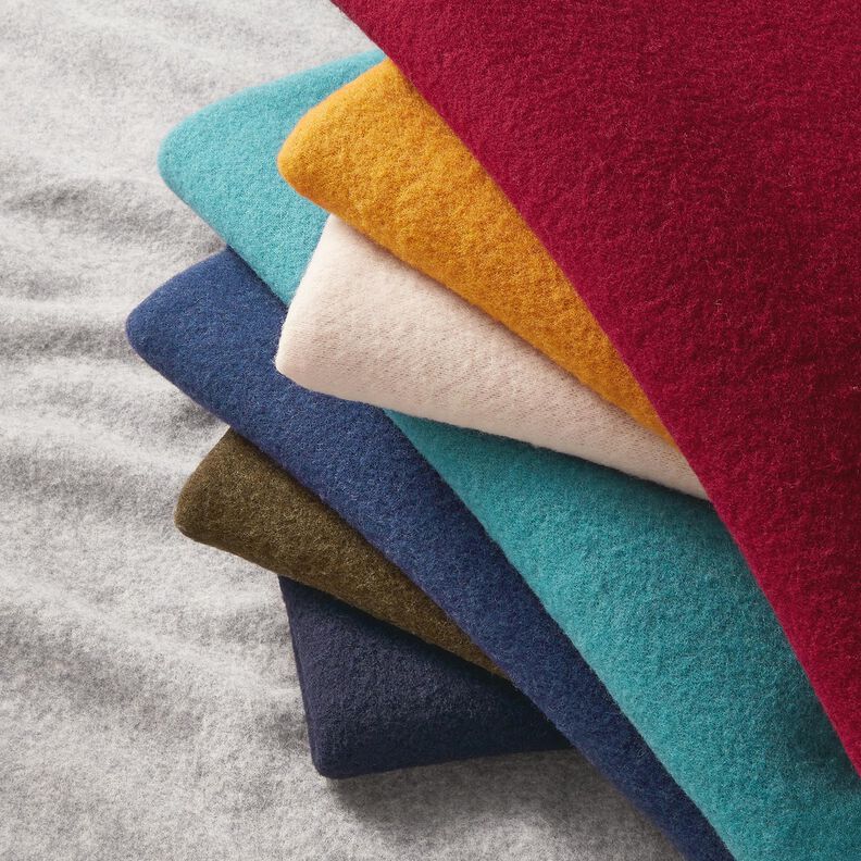 Polaire de laine pure laine vierge Chiné – gris,  image number 6
