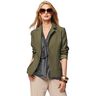 Bi-Stretch Gabardine – kaki clair,  thumbnail number 6