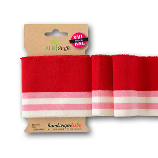 GOTS Bord-côtes CUFF ME POLO [140 cm | 7,5 cm]  | Albstoffe | Hamburger Liebe, 