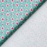 Tissu en coton Popeline petits ornements – vert menthe/violet pastel – menthe/violet pastel,  thumbnail number 4