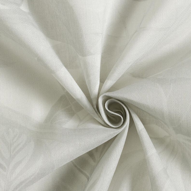 Extérieur Tissu pour voilages Feuilles 315 cm – argent,  image number 4