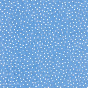 Tissu en coton Cretonne feine Punkte – bleu, 