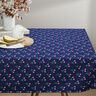 Coton enduit jolies cerises – bleu marine,  thumbnail number 6