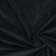 Tissu Nicki Uni – noir,  thumbnail number 1