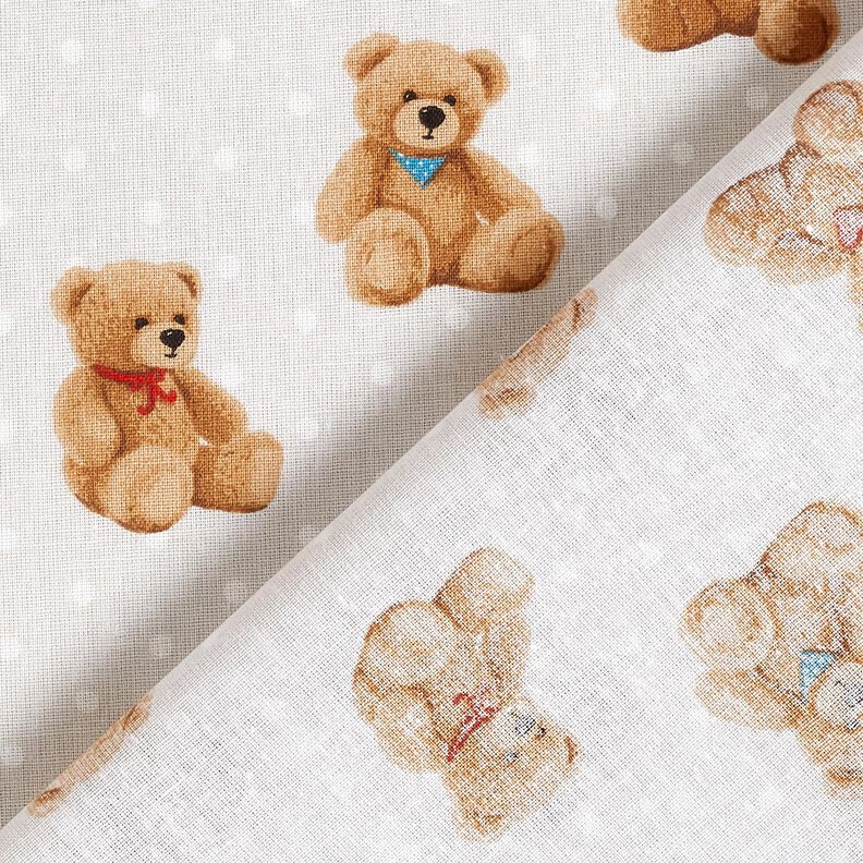 Popeline coton Peluche – beige,  image number 4