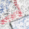 Tissu en coton Cretonne Oiseaux – rouge/écru,  thumbnail number 5