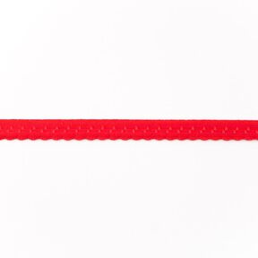 Bande à border élastique Dentelle [12 mm] – rouge, 