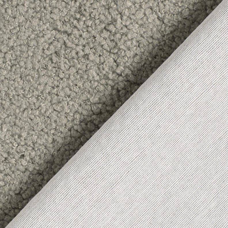 Tissu de revêtement Aspect peau de mouton – taupe, image number 3