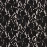Dentelle avec fleurs pailletées – noir,  thumbnail number 1