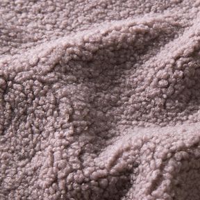 Tissu de revêtement Aspect peau de mouton – gris mauve, 