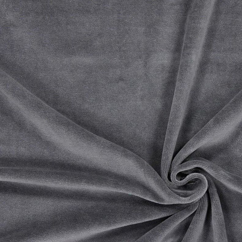 Tissu Nicki Uni – gris,  image number 1