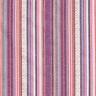 Tissu de décoration Jacquard Rayures pastel – rose/lilas,  thumbnail number 1
