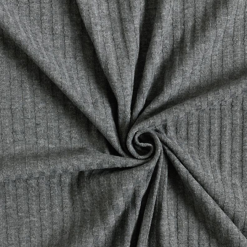 Jersey côtelé Modèle de tricot – gris foncé,  image number 3