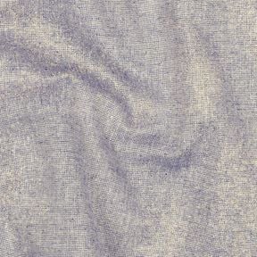 Chambray Mélange lurex | Poppy Fabrics – bleu/ivoire, 