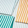 Tissu de décoration Semi-panama rayures verticales – orange clair/blanc,  thumbnail number 5