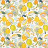 Tissu de décoration Sergé coton Fruits tropicaux – blanc,  thumbnail number 1