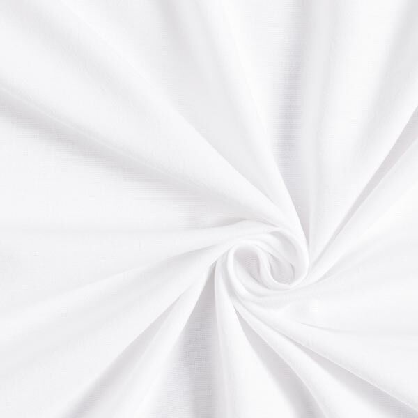 Flanelle coton Uni – blanc,  image number 1