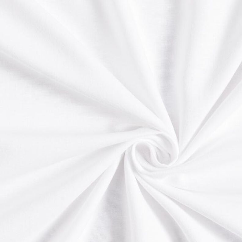 Flanelle coton Uni – blanc,  image number 1