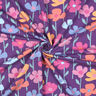 French Terry Sweat d’été Fleurs colorées | Poppy Fabrics – lilas rouge,  thumbnail number 3