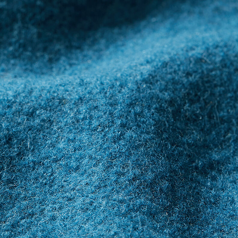 Loden de laine foulé – bleu acier,  image number 2