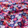 Jersey coton Fleurs colorées | Poppy Fabrics – bleu nuit,  thumbnail number 2
