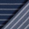 Jersey polyester Rayures – bleu nuit,  thumbnail number 4
