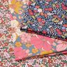Tissu en coton Cretonne Petits motifs de fleurs rétro – blanc/rose,  thumbnail number 5