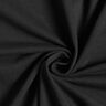 Jersey coton Piqué fin – noir,  thumbnail number 1