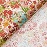 Tissu en coton Cretonne Mer de fleurs – blanc/carmin,  thumbnail number 4