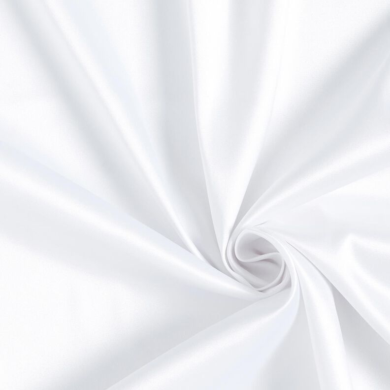 Satin mariée Stretch – blanc,  image number 1
