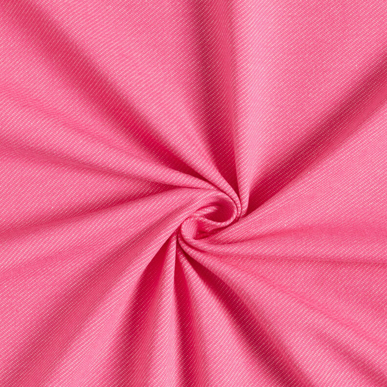 Jersey coton Aspect jean – rose néon, image number 1