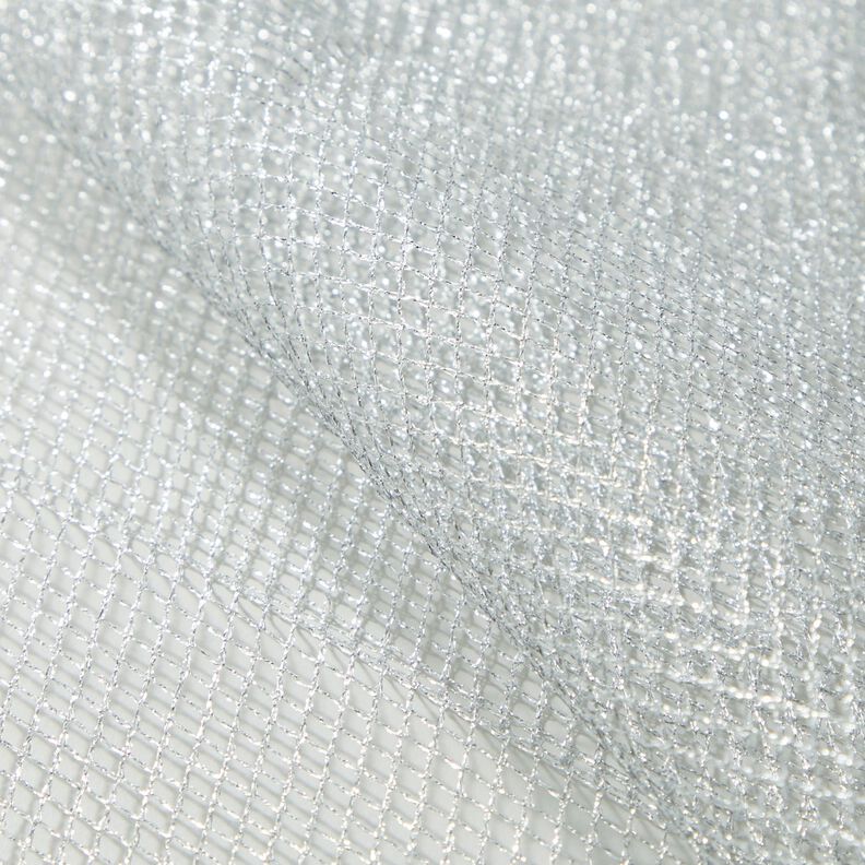 Tulle Métallique – argent,  image number 6