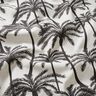 Tissu de décoration Semi-panama Palmiers – marron noir,  thumbnail number 2