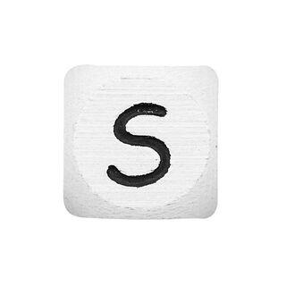 Lettres alphabet en bois S – blanc | Rico Design, 