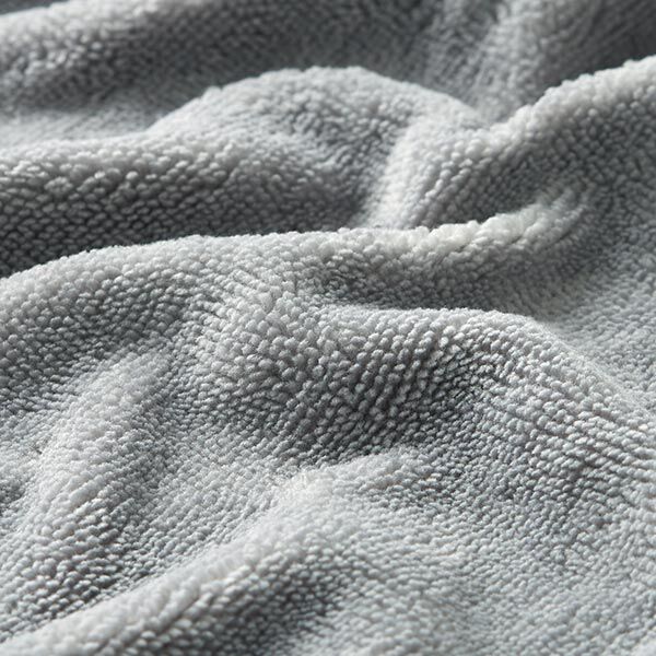 Tissu éponge douillet Bambou Uni – gris,  image number 2