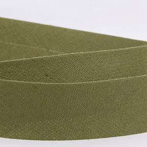 Biais Polycotton [20 mm] – kaki clair, 
